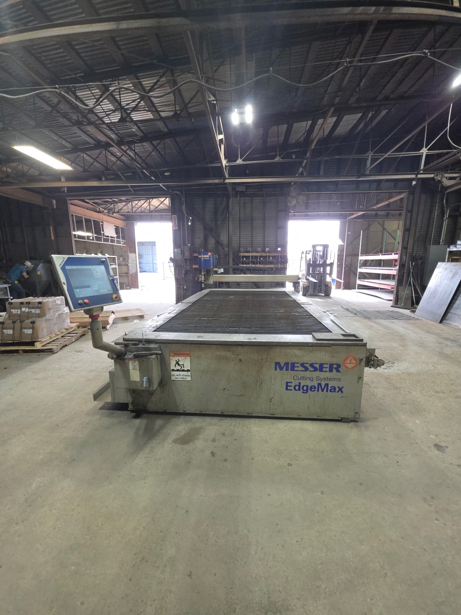6’ X 12’ Messer Edgemax Plasma Cutting System New 2015